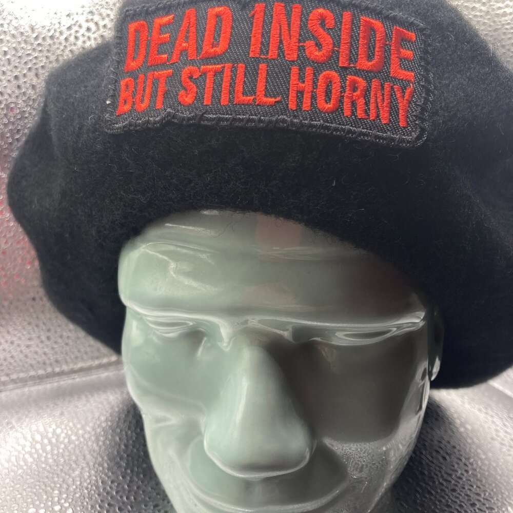 Dead Inside Black Beret